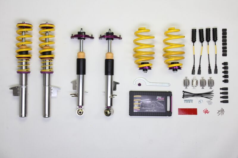 KW Coilover suspension V3 inox (incl. deactivation for electronic dampers) BMW X5 (E70) 02/2006-07/2013 (35220086)