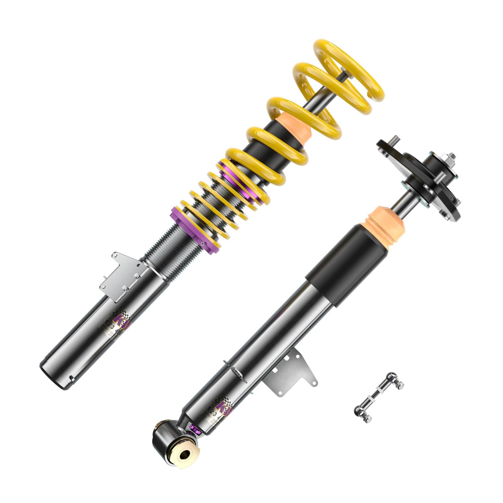 KW Coilover suspension V3 inox (incl. deactivation for electronic dampers) BMW X5 (E70) 02/2006-07/2013 (35220089)