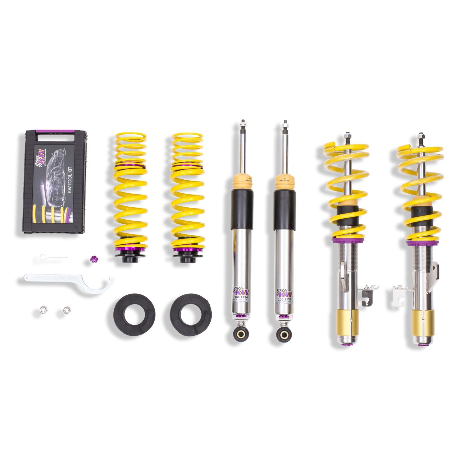 KW Coilover suspension V3 inox BMW 3 Touring (F31) 07/2012-06/2019 (352200AC)