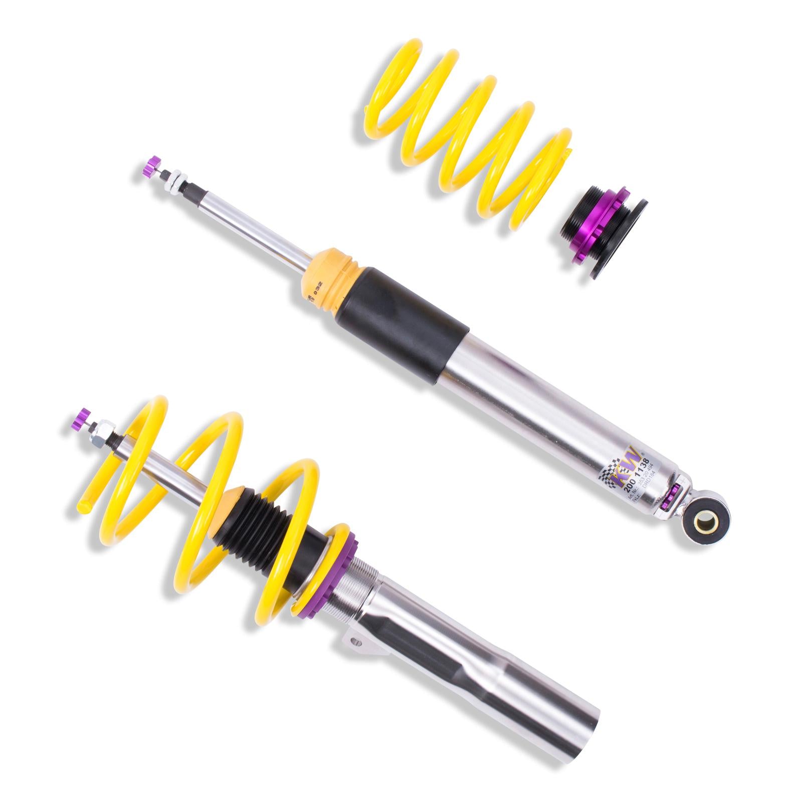 KW Coilover suspension V3 inox (incl. deactivation for electronic dampers) MINI (F56) 12/2013-