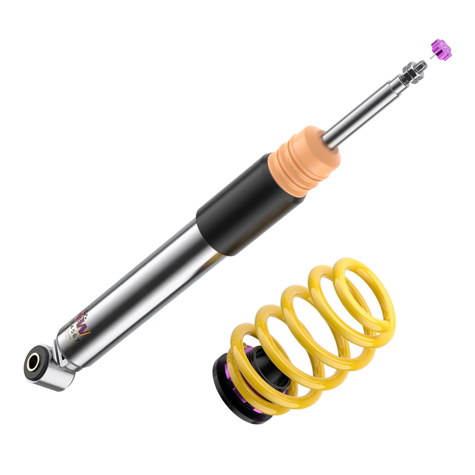 KW Coilover suspension V3 inox MINI (F55) 09/2013-