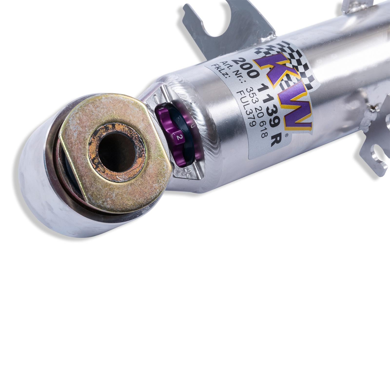 KW Coilover suspension V3 inox BMW X5 (F15, F85) 08/2013-07/2018 (352200BJ)