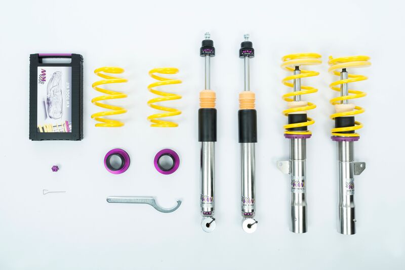 KW Coilover suspension V3 inox BMW 2 Active Tourer (F45) 11/2013- (352200BN)