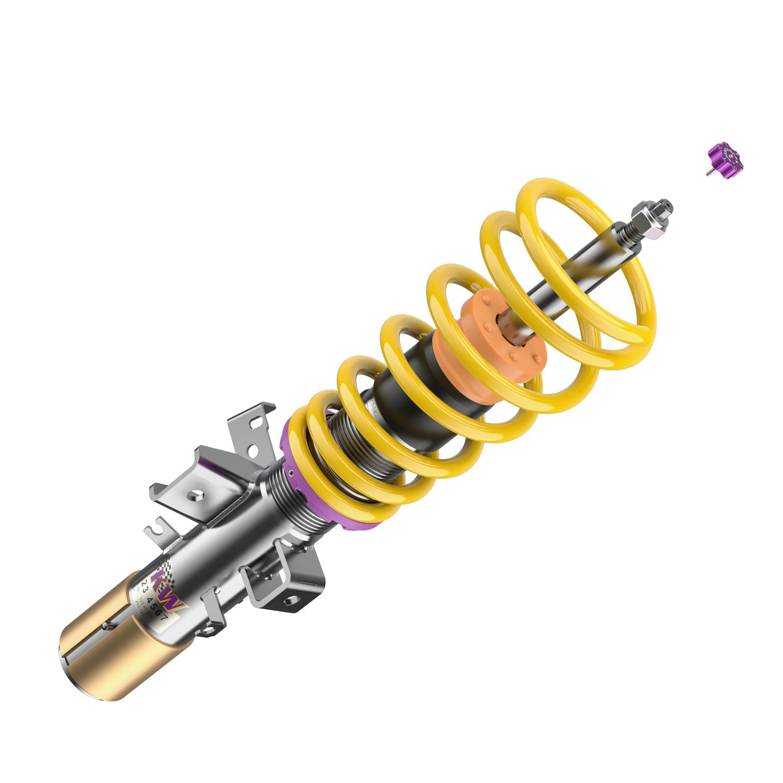 KW Coilover suspension V3 inox (incl. deactivation for electronic dampers) BMW 3 (G20) 11/2018- (352200CK)