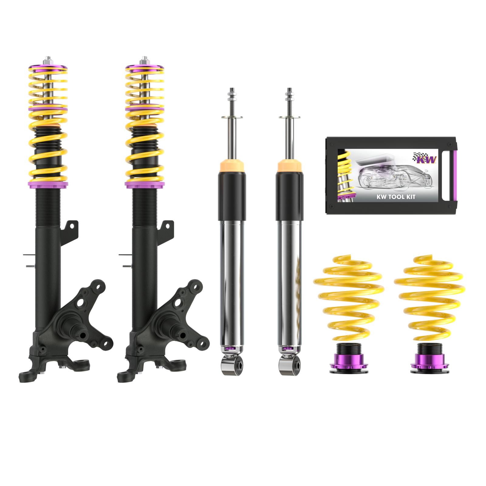 KW Coilover suspension V3 (FA struts with KW spindles) BMW 3 Convertible (E30) 09/1982-11/1993 (352200DB)