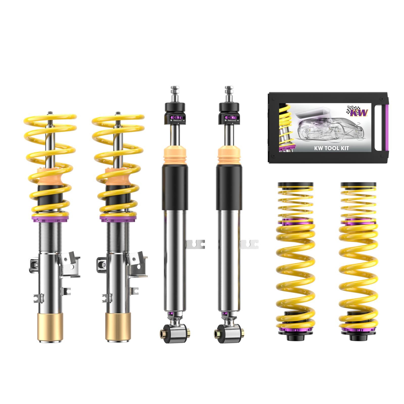 KW Coilover suspension V3 inox BMW 3 (G20) 11/2018- (352200DK)
