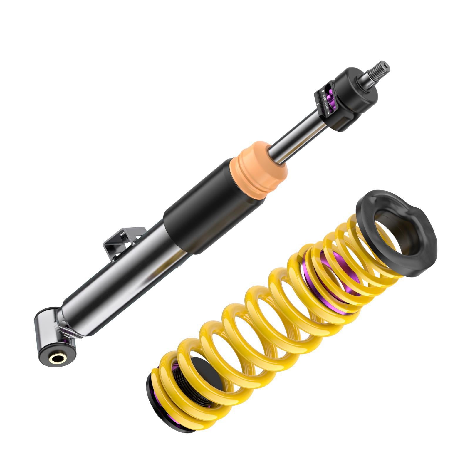 KW Coilover suspension V3 inox (incl. deactivation for electronic dampers) BMW 4 Convertible (G23) 11/2020-