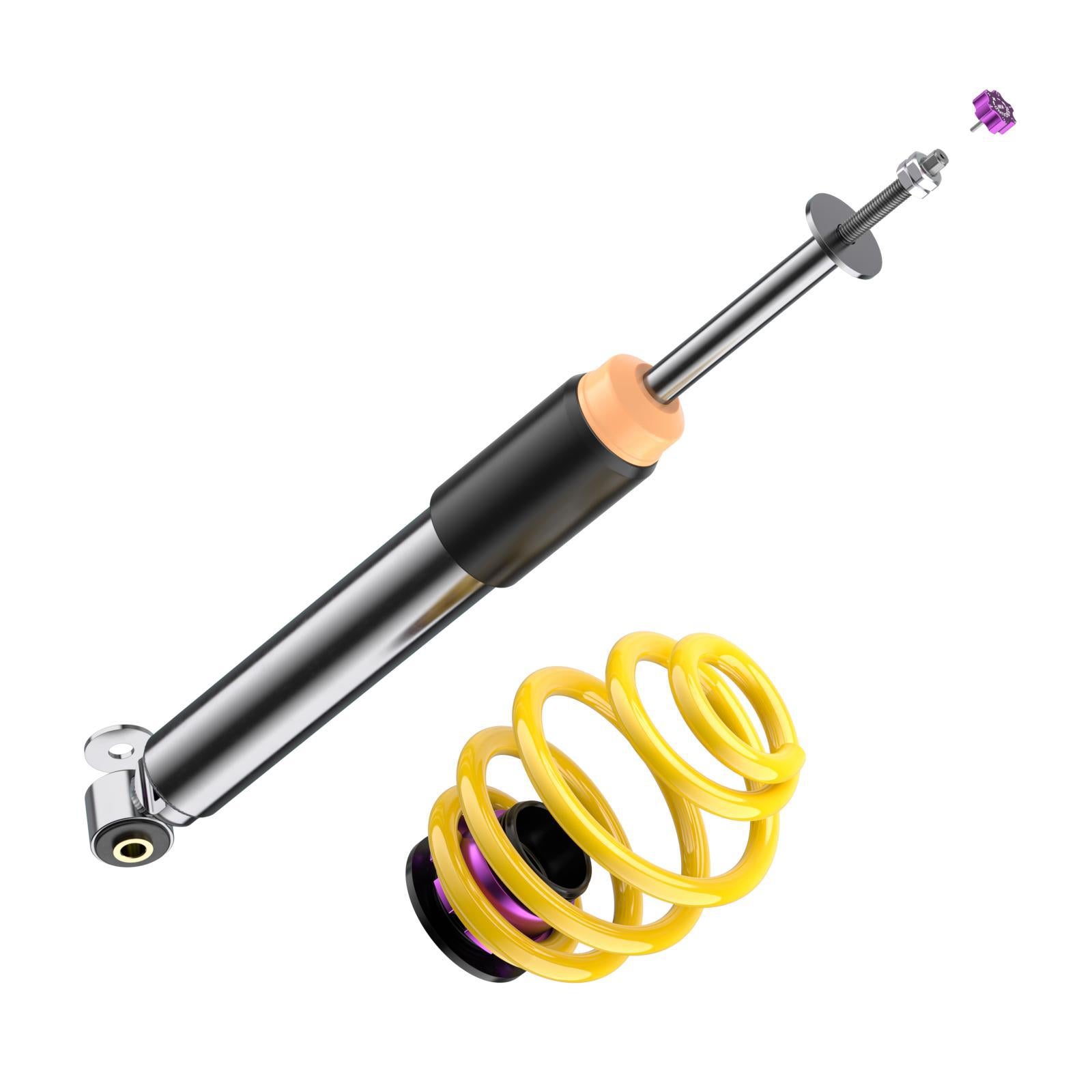 KW Coilover suspension V3 (FA struts in exchange) for BMW 3 (E30) 3/1, 3/A, M3 09/1982-03/1992