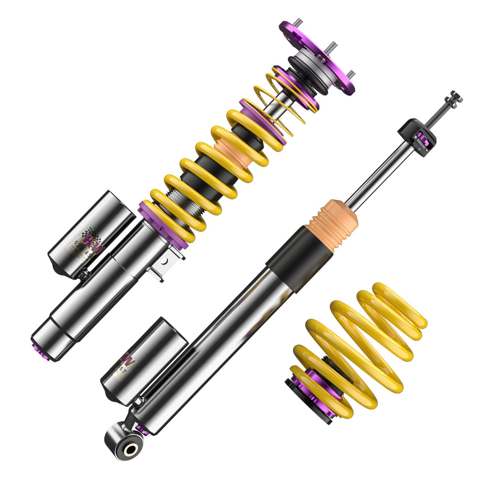 KW Coilover suspension V3 Clubsport incl. top mounts BMW 3 Coupe (E46) 12/1998-07/2006 (35220825)