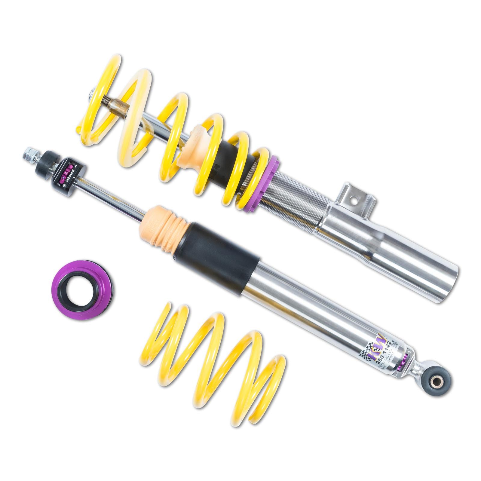 KW Coilover suspension V3 inox (incl. deactivation for electronic dampers) MERCEDES-BENZ A-CLASS (W177) 03/2018- (3522500S)