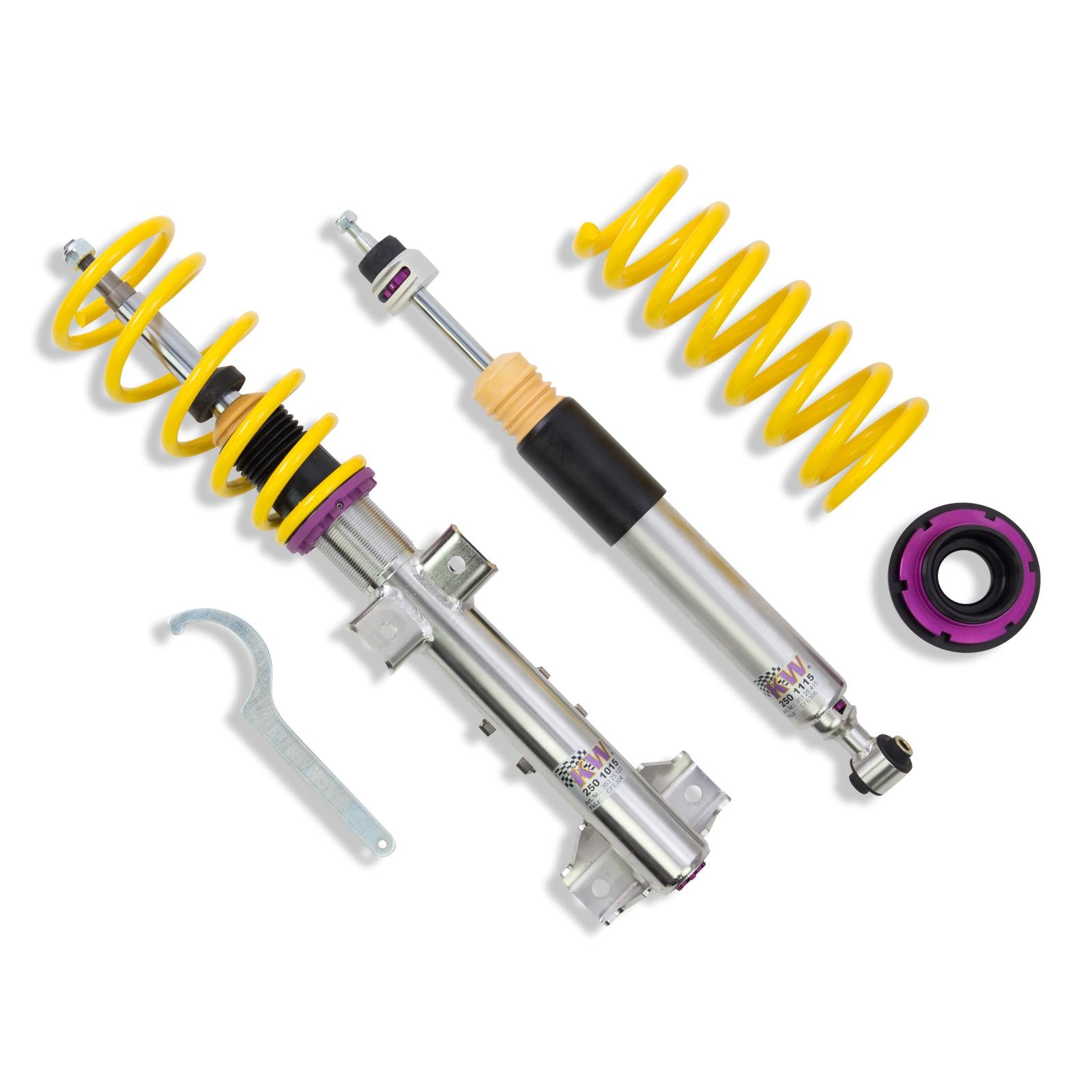 KW Coilover suspension V3 inox MERCEDES-BENZ E-CLASS (W212) 01/2009-12/2016 (35225041)