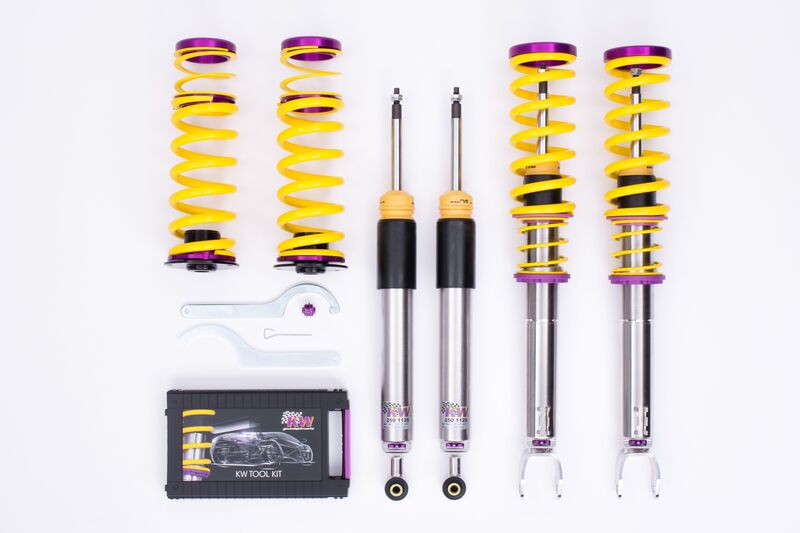 KW Coilover suspension V3 inox MERCEDES-BENZ C-CLASS (W205) 07/2013- (35225073)