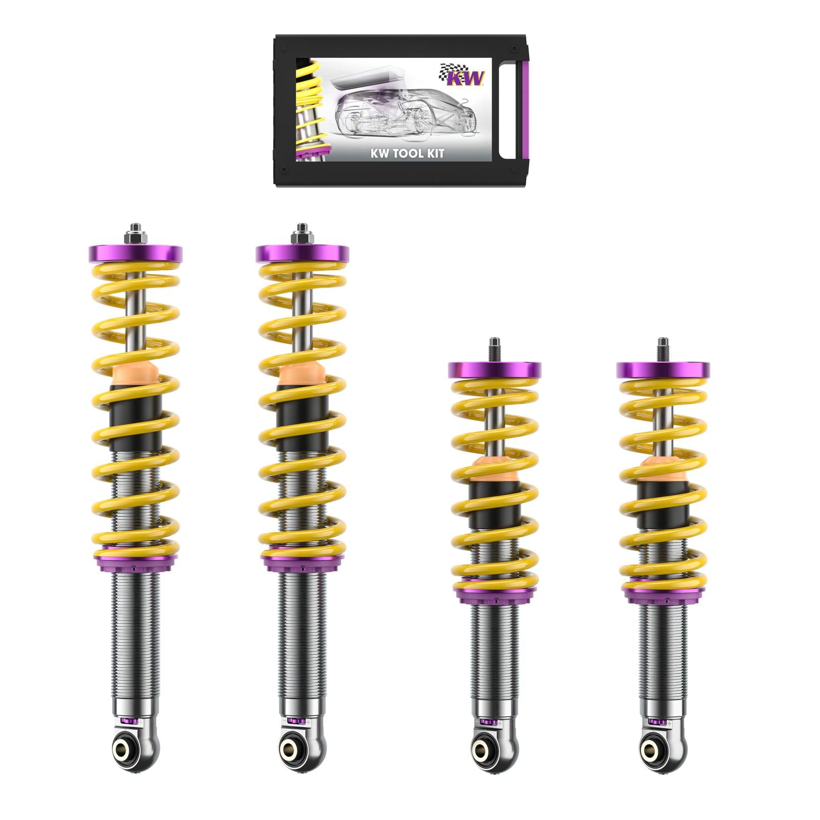 KW Coilover suspension V3 aluminium (incl. deactivation for electronic dampers) MERCEDES-BENZ AMG GT (C190) 10/2014-