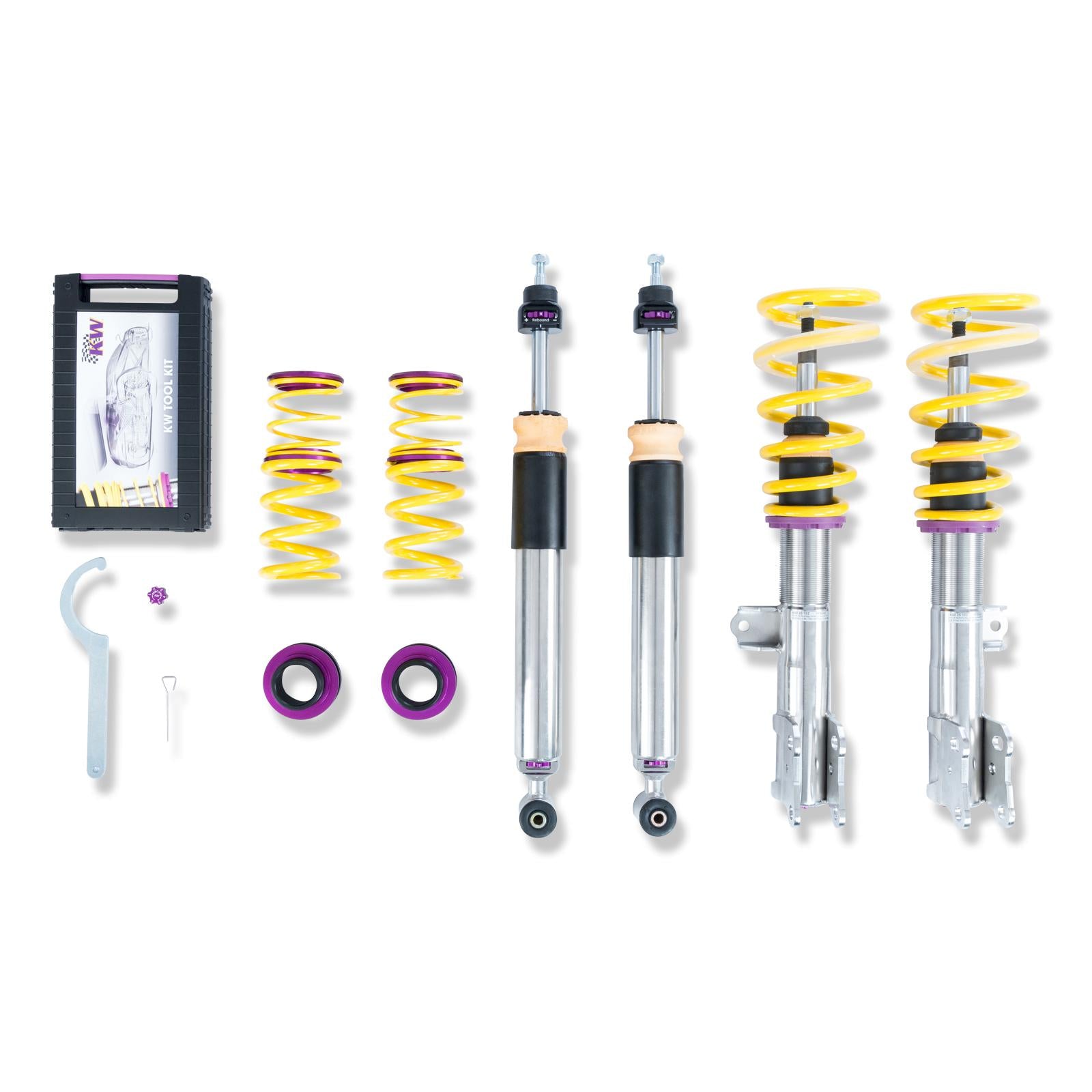 KW Coilover suspension V3 inox MERCEDES-BENZ CLA Shooting Brake (X117) 01/2015-03/2019