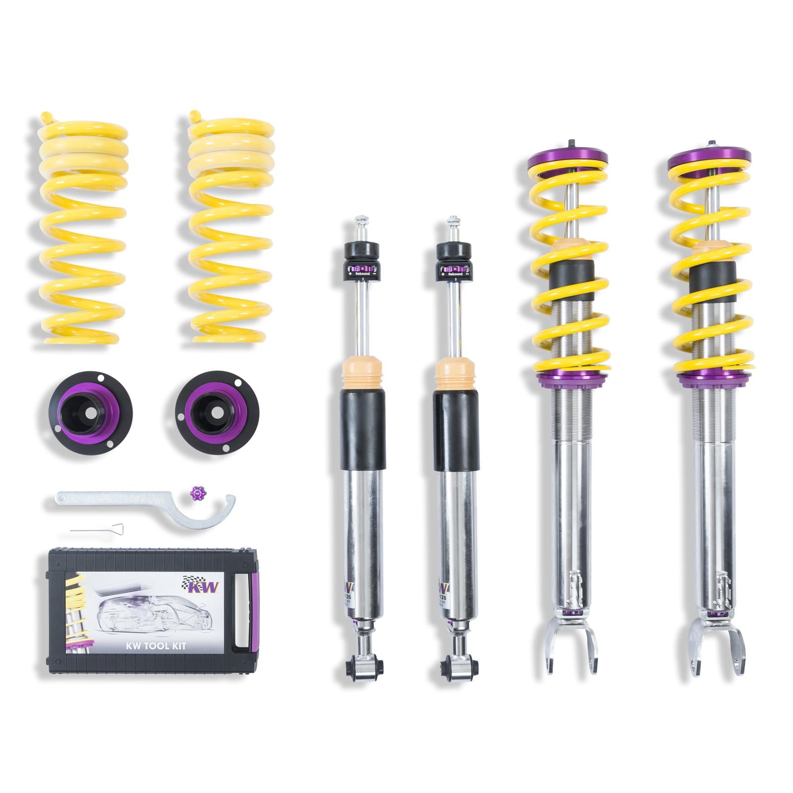 KW Coilover suspension V3 inox MERCEDES-BENZ E-CLASS (W213) 01/2016- (35225099)