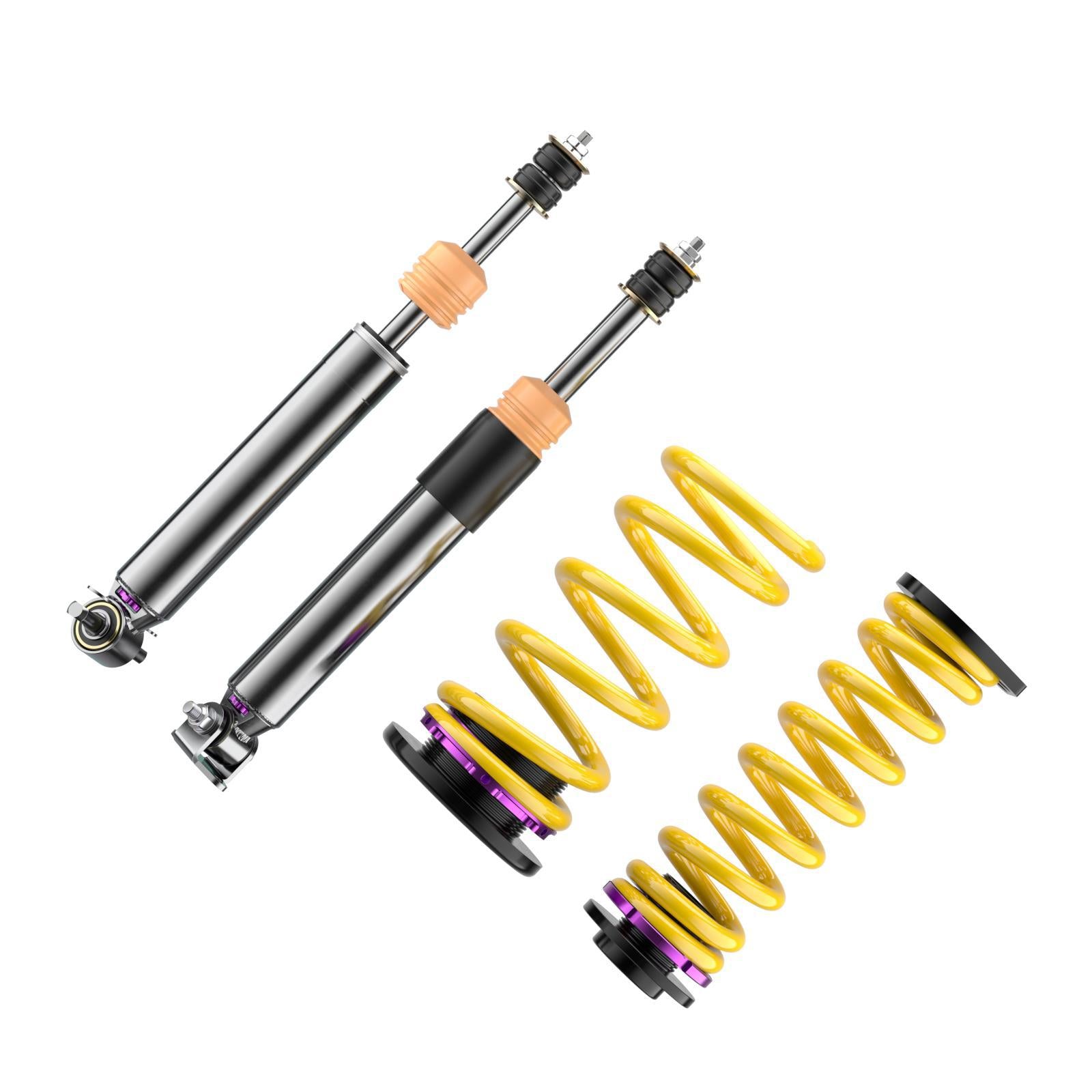 KW Coilover suspension V3 inox for Mercedes-Benz S-Class (W126) 126, 126032, 126024, 126025 10/1979-06/1991