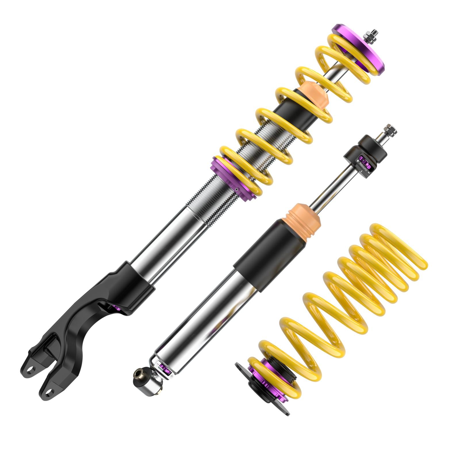 KW Coilover suspension V3 inox for Mercedes-Benz GLC (X253) 204 X, 204 X AMG 06/2015-