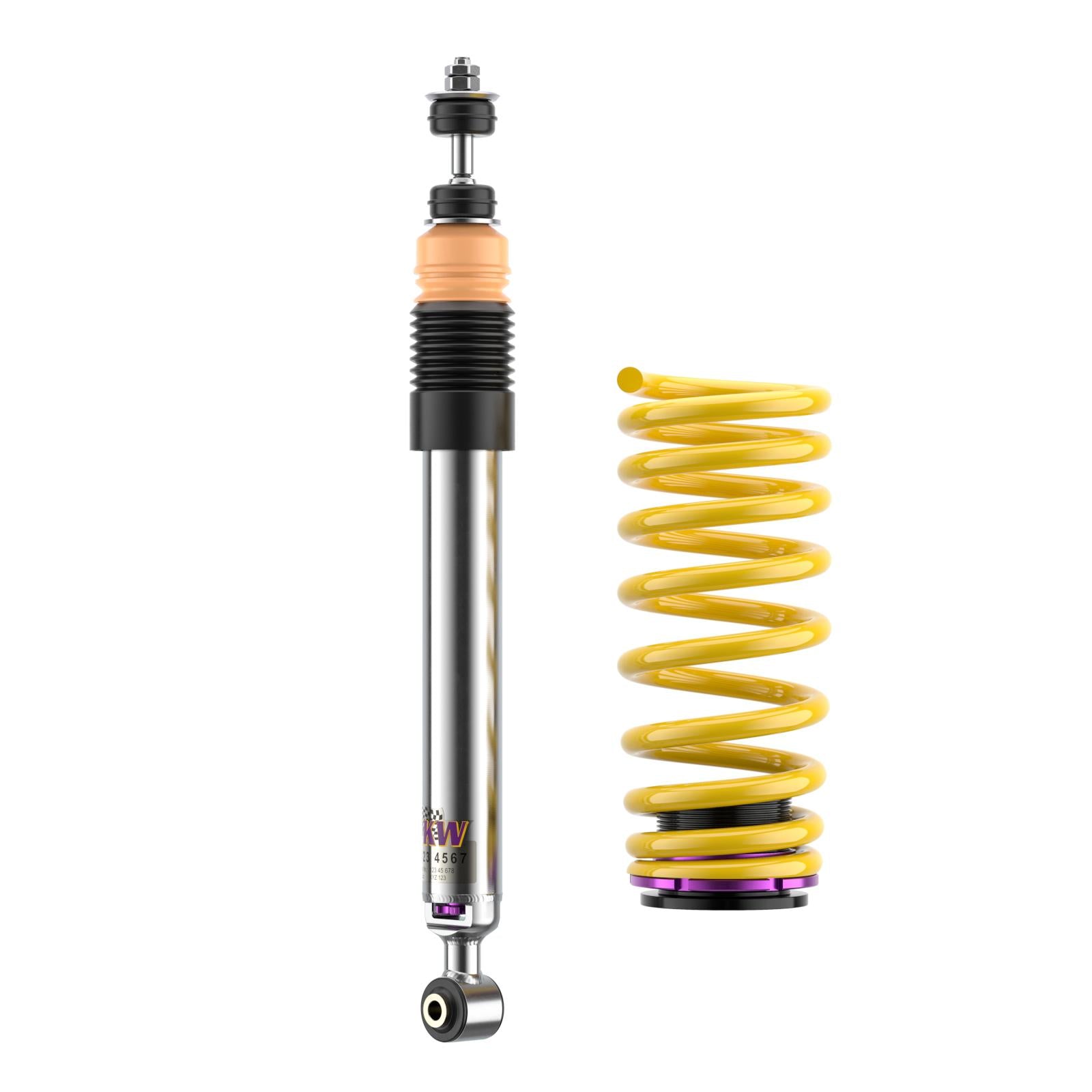 KW Coilover suspension V3 inox for Mercedes-Benz 124 Coupe (C124, 124C) 03/1987-07/1993