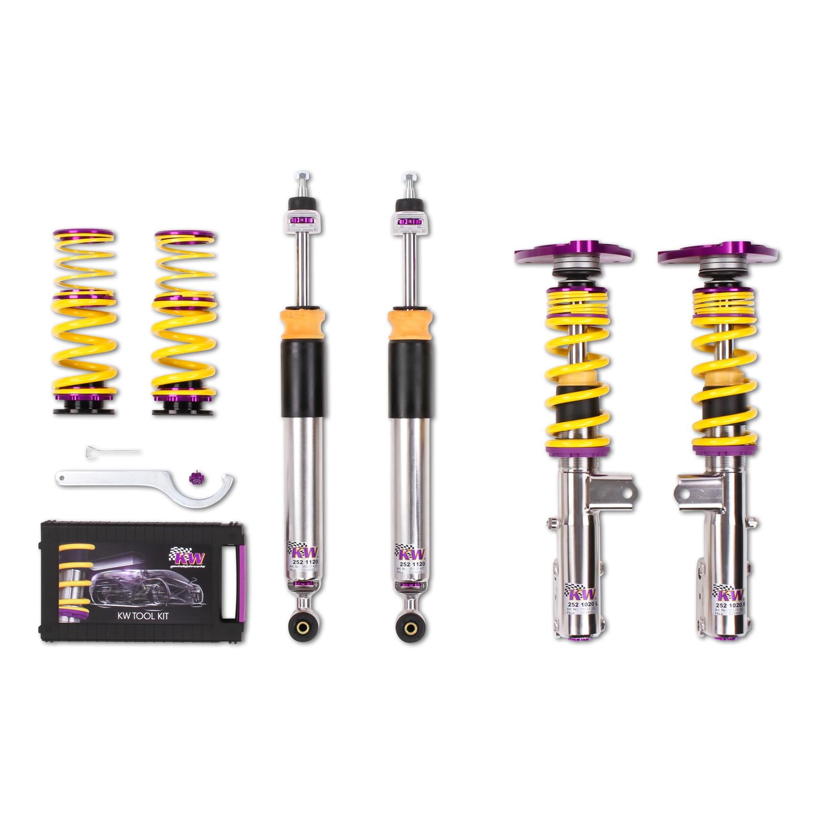 KW Coilover suspension V3 Clubsport incl. top mounts MERCEDES-BENZ A-CLASS (W176) 06/2012-05/2018