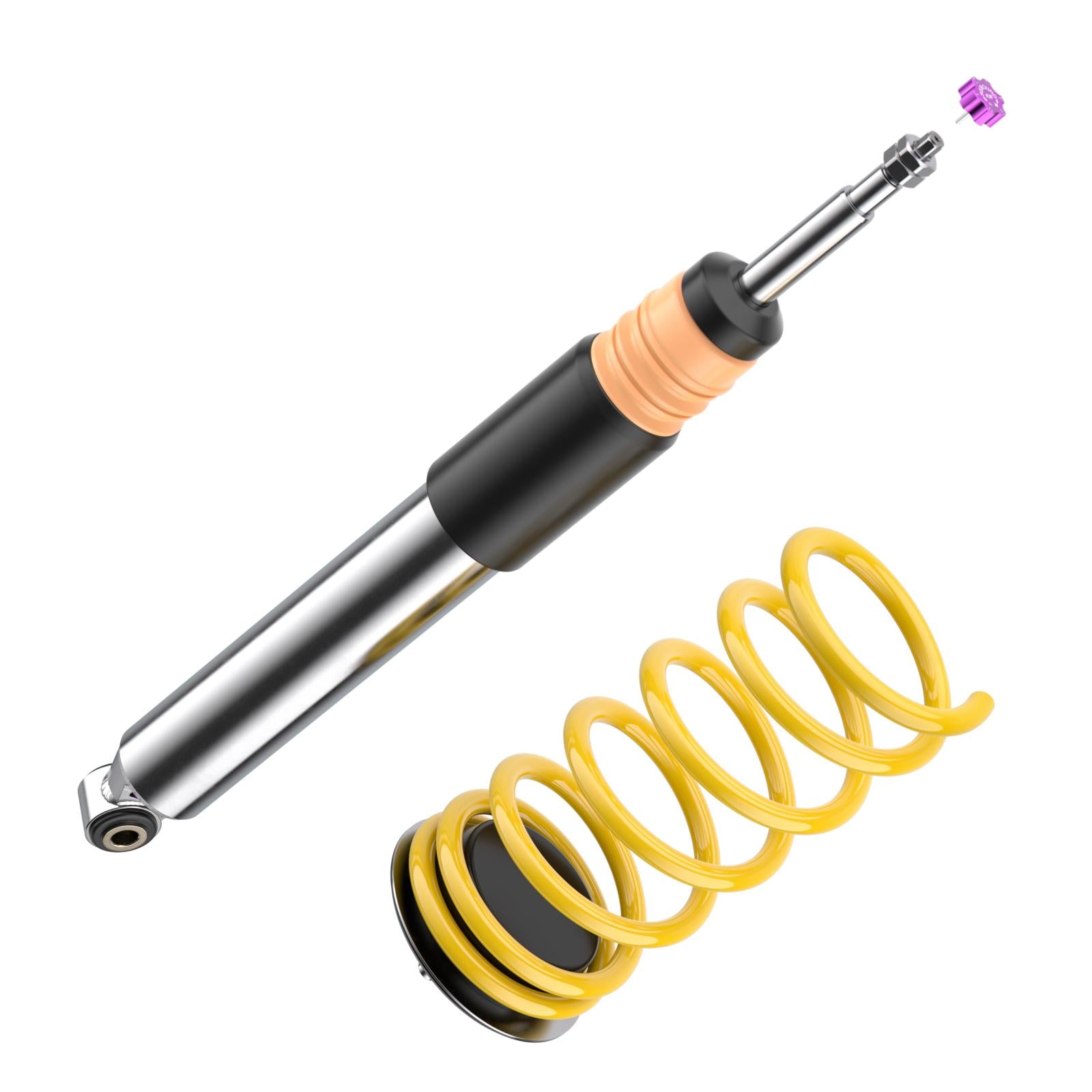 KW Coilover suspension V3 inox FORD FOCUS II (DA_, HCP, DP) 07/2004-09/2013 (35230054)