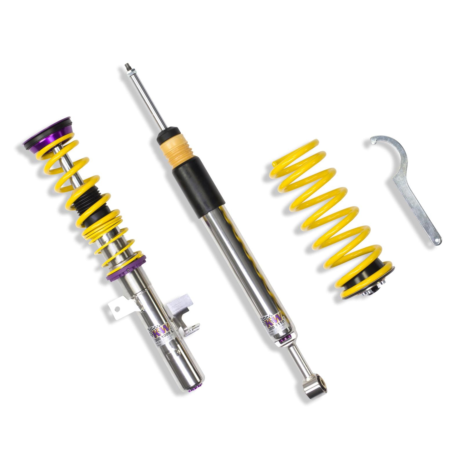 KW Coilover suspension V3 inox VOLVO V40 Hatchback (525, 526) 03/2012-