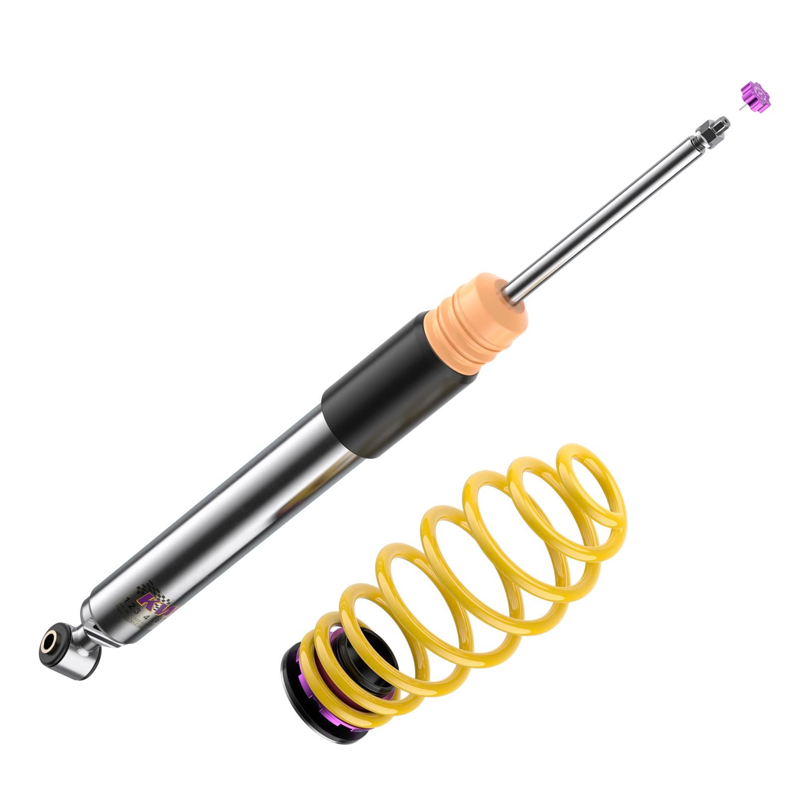 KW Coilover suspension V3 inox FORD FIESTA VI (CB1, CCN) 06/2008-