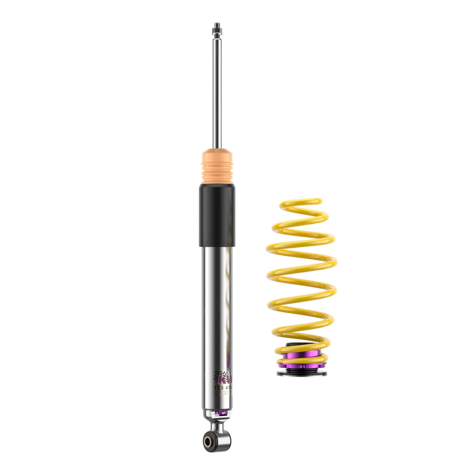 KW Coilover suspension V3 inox FORD FIESTA VI (CB1, CCN) 06/2008-
