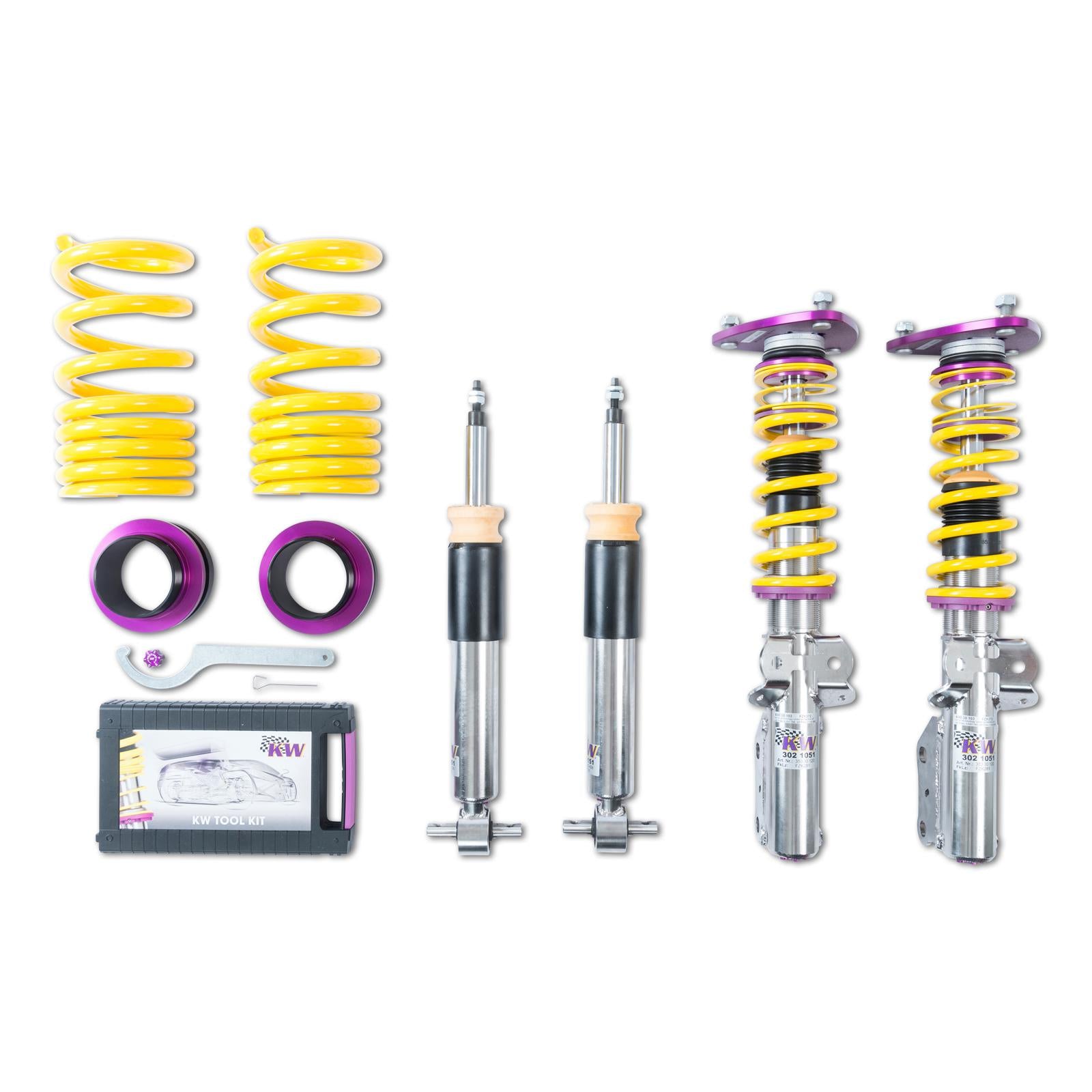 KW Coilover suspension V3 Clubsport incl. top mounts FORD USA MUSTANG Coupe 02/2014- (35230865)