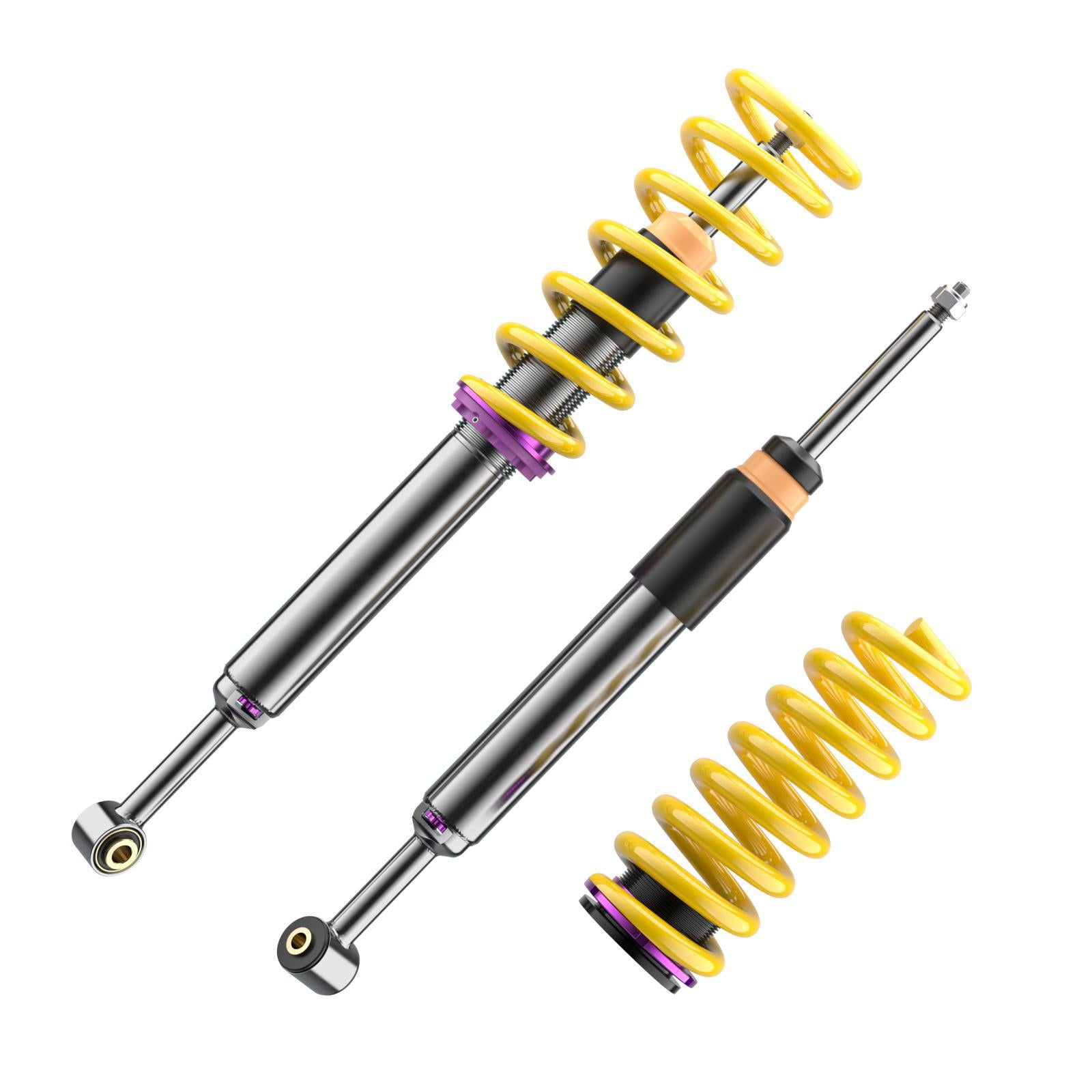 KW Coilover suspension V3 inox (incl. deactivation for electronic dampers) MASERATI QUATTROPORTE VI 11/2012-