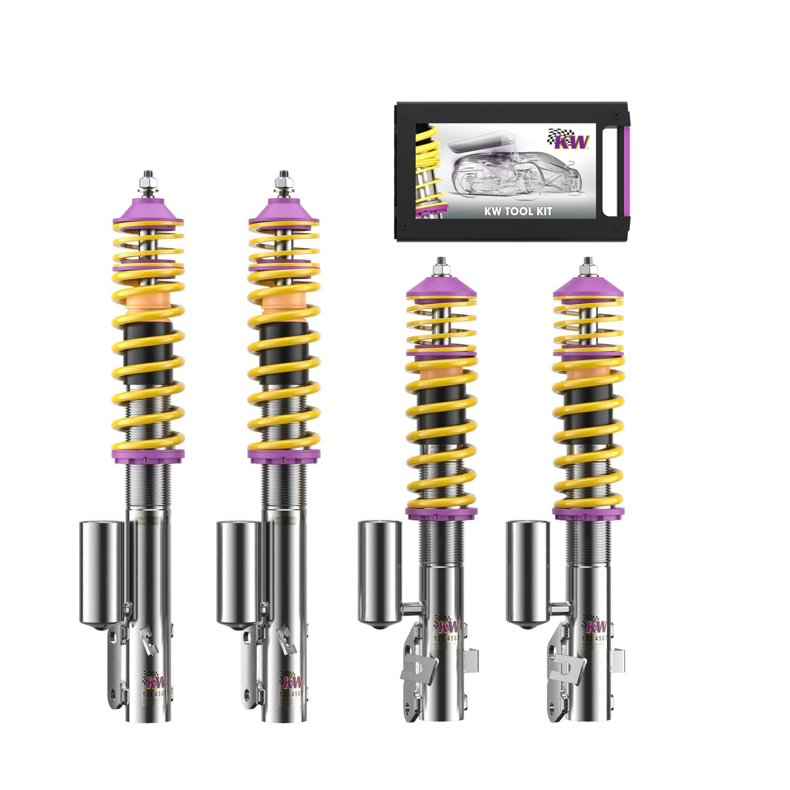 KW Coilover suspension V3 inox SUBARU IMPREZA Saloon (GC) 08/1992-09/2001