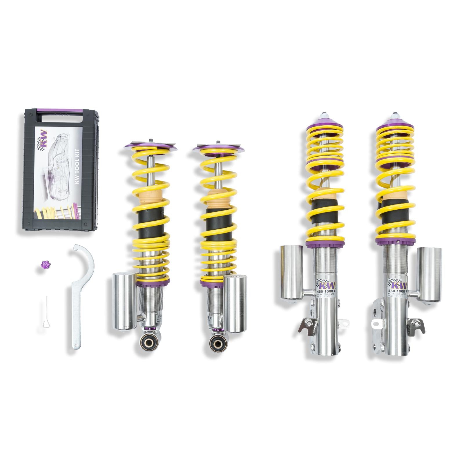 KW Coilover suspension V3 inox SUBARU WRX Saloon (GJ) 07/2011-