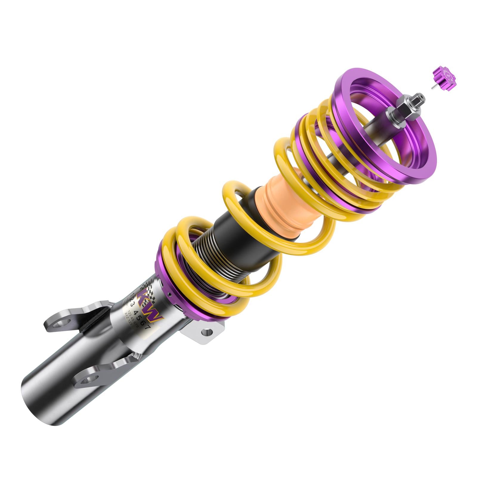 KW Coilover suspension V3 inox (incl. deactivation for electronic dampers) HONDA CIVIC X Hatchback (FC_, FK_) 09/2016-