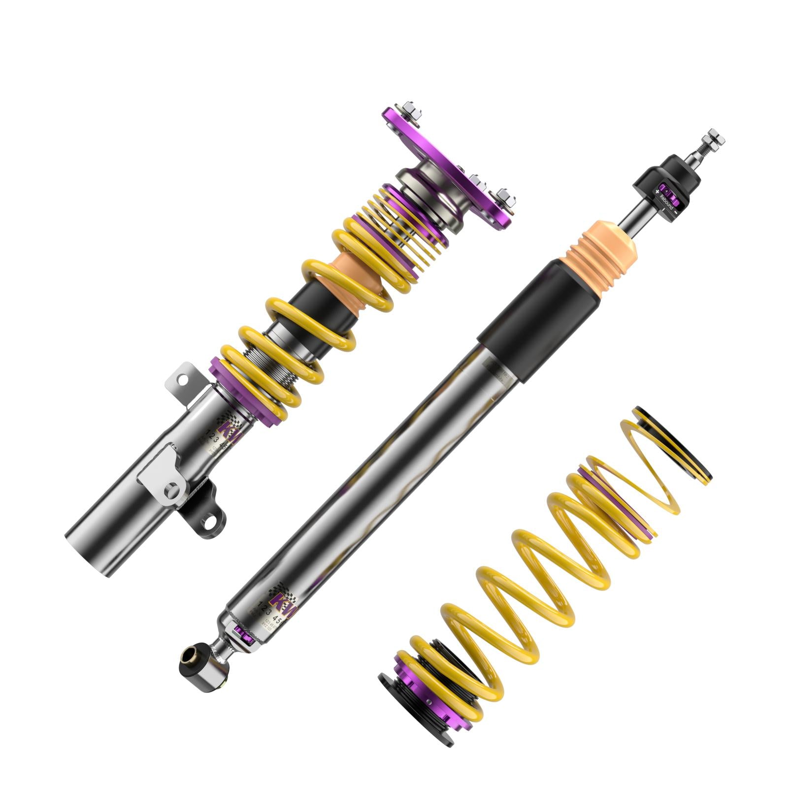KW Coilover suspension V3 Clubsport incl. top mounts HONDA CIVIC X Hatchback (FC_, FK_) 09/2016-