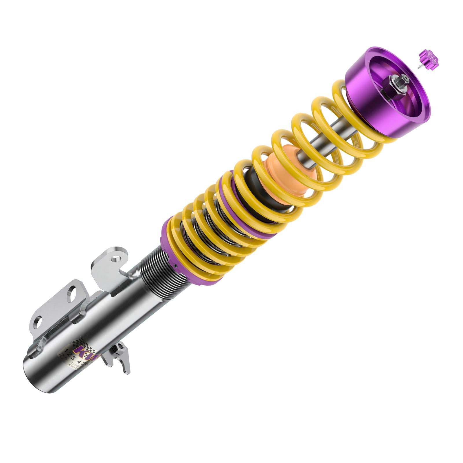 KW Coilover suspension V3 inox TOYOTA MR 2 III (ZZW3_) 10/1999-06/2007