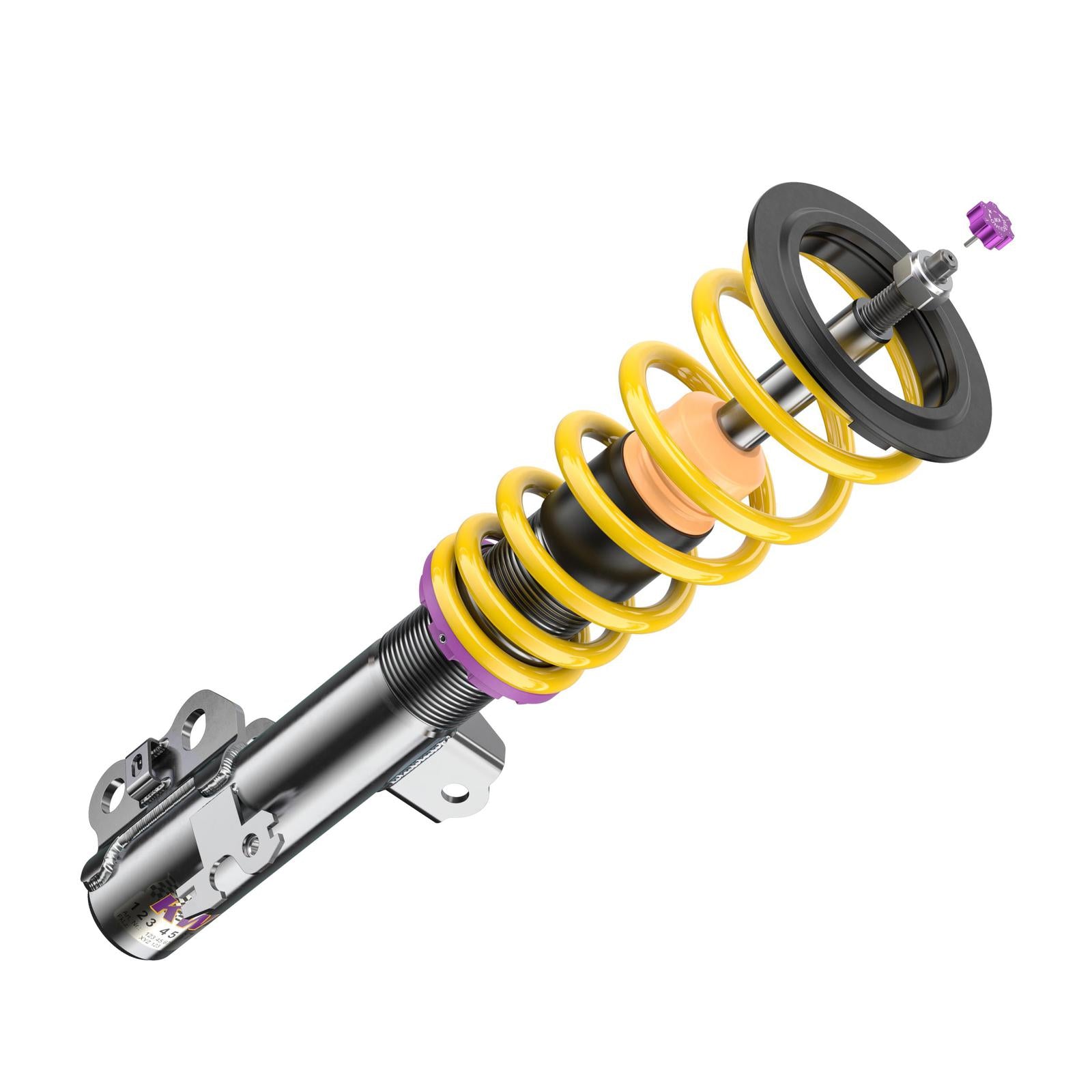 KW Coilover Suspension V3 inox for Toyota Yaris