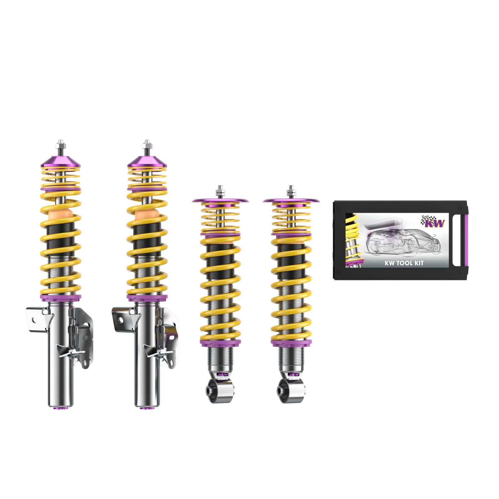KW Coilover suspension V3 inox SUBARU BRZ 06/2012-