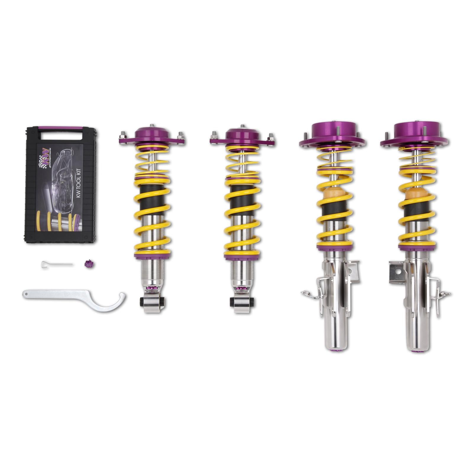 KW Coilover suspension V3 Clubsport incl. top mounts SUBARU BRZ 06/2012-