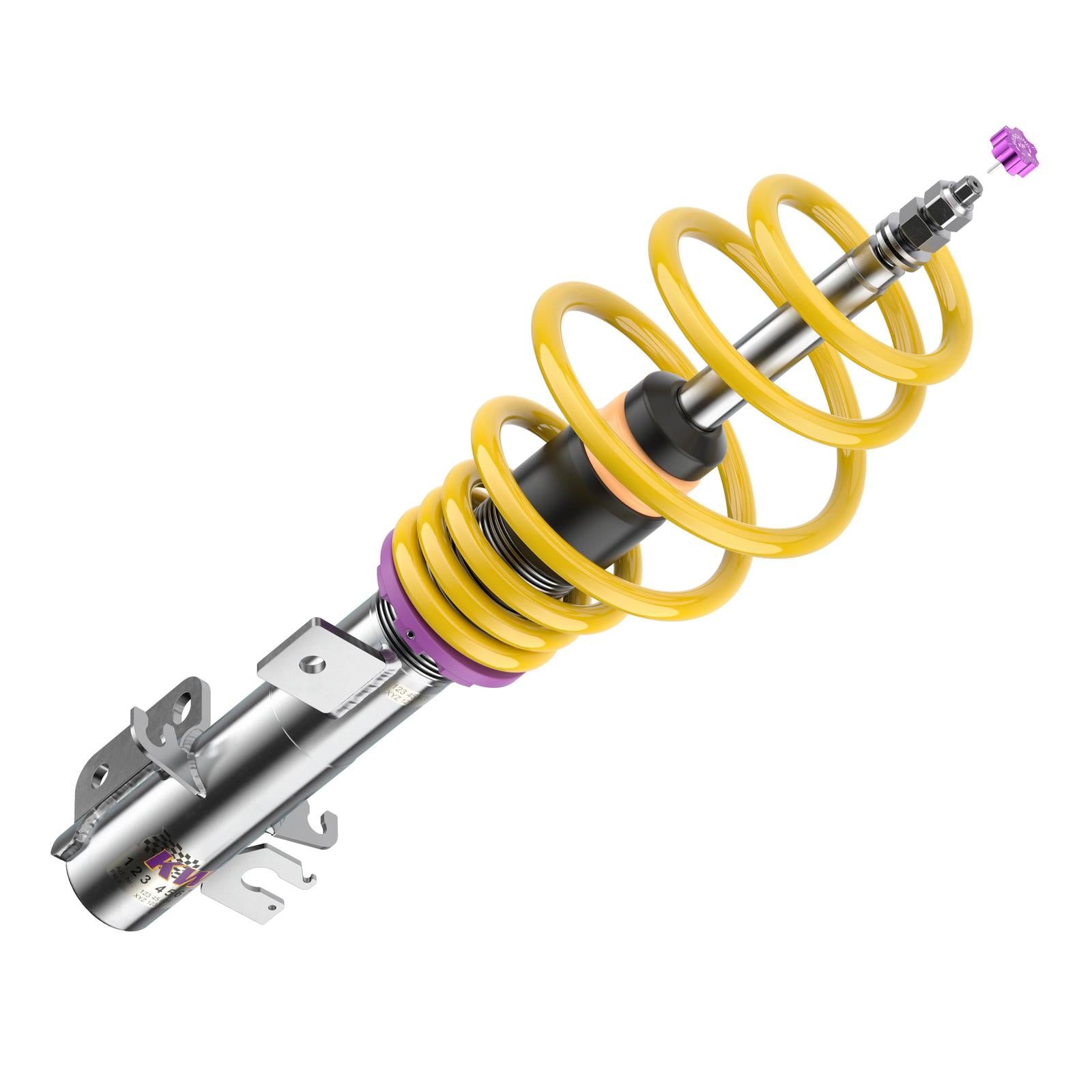 KW Coilover suspension V3 inox OPEL CORSA D (S07) 07/2006-08/2014 (35260053)