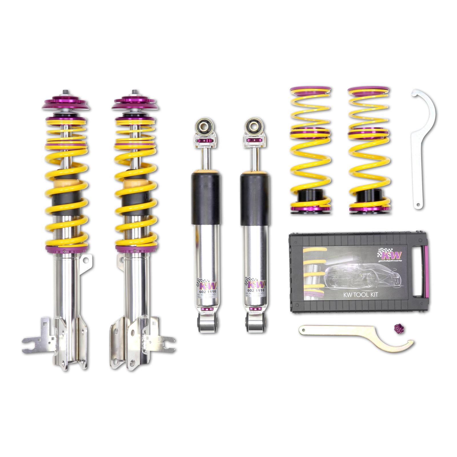 KW Coilover suspension V3 Clubsport incl. top mounts OPEL ASTRA H GTC (A04) 03/2005-10/2010