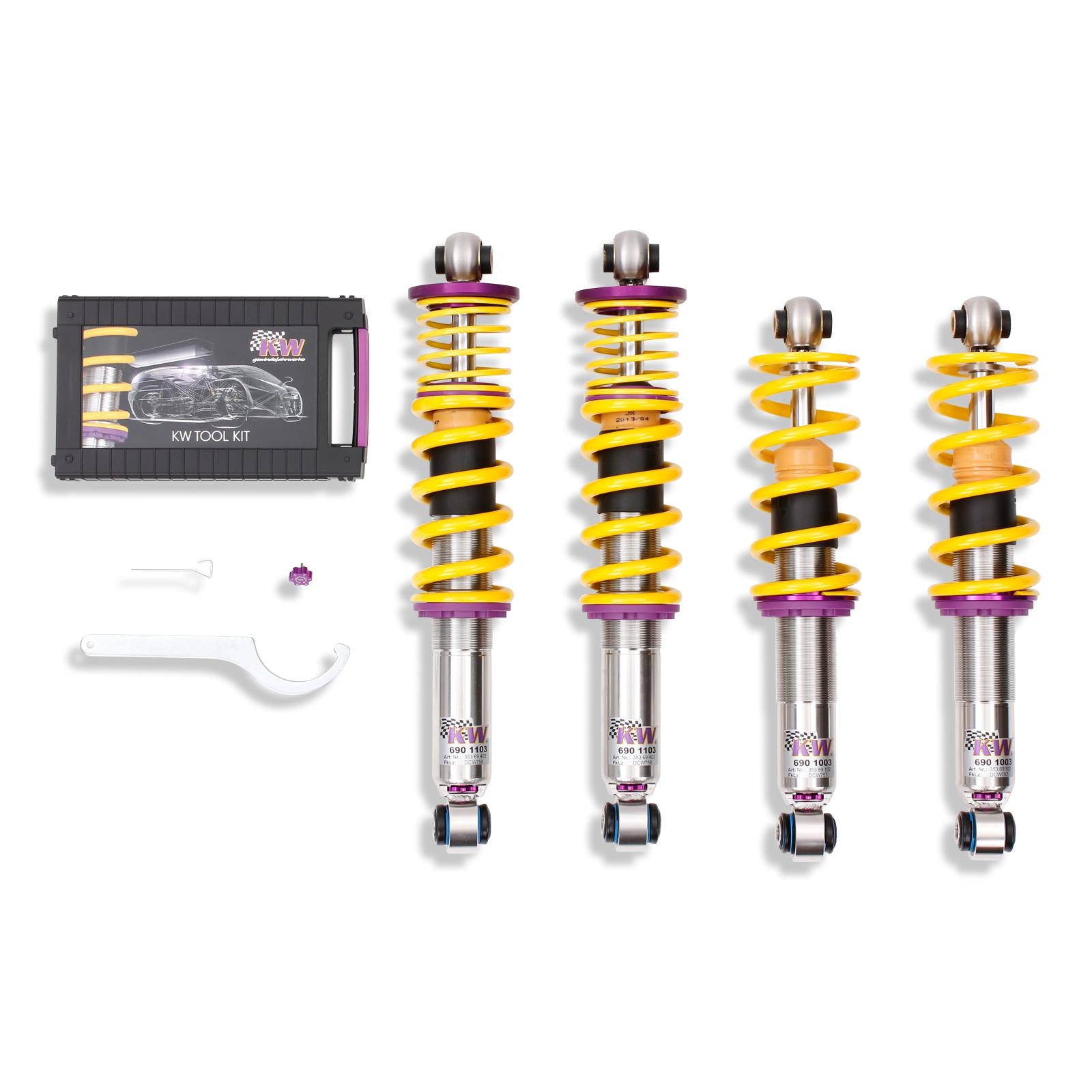 KW Coilover suspension V3 inox LOTUS EVORA 05/2009-