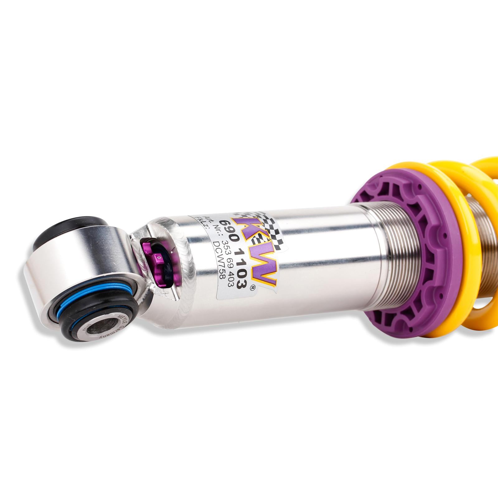 KW Coilover suspension V3 inox LOTUS EVORA 05/2009-