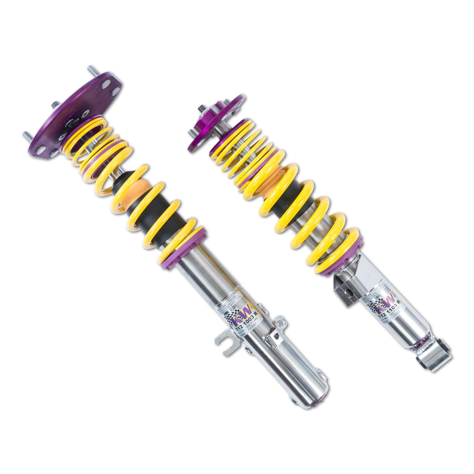 KW Coilover suspension V3 Clubsport incl. top mounts PORSCHE 911 (993) 10/1993-09/1997