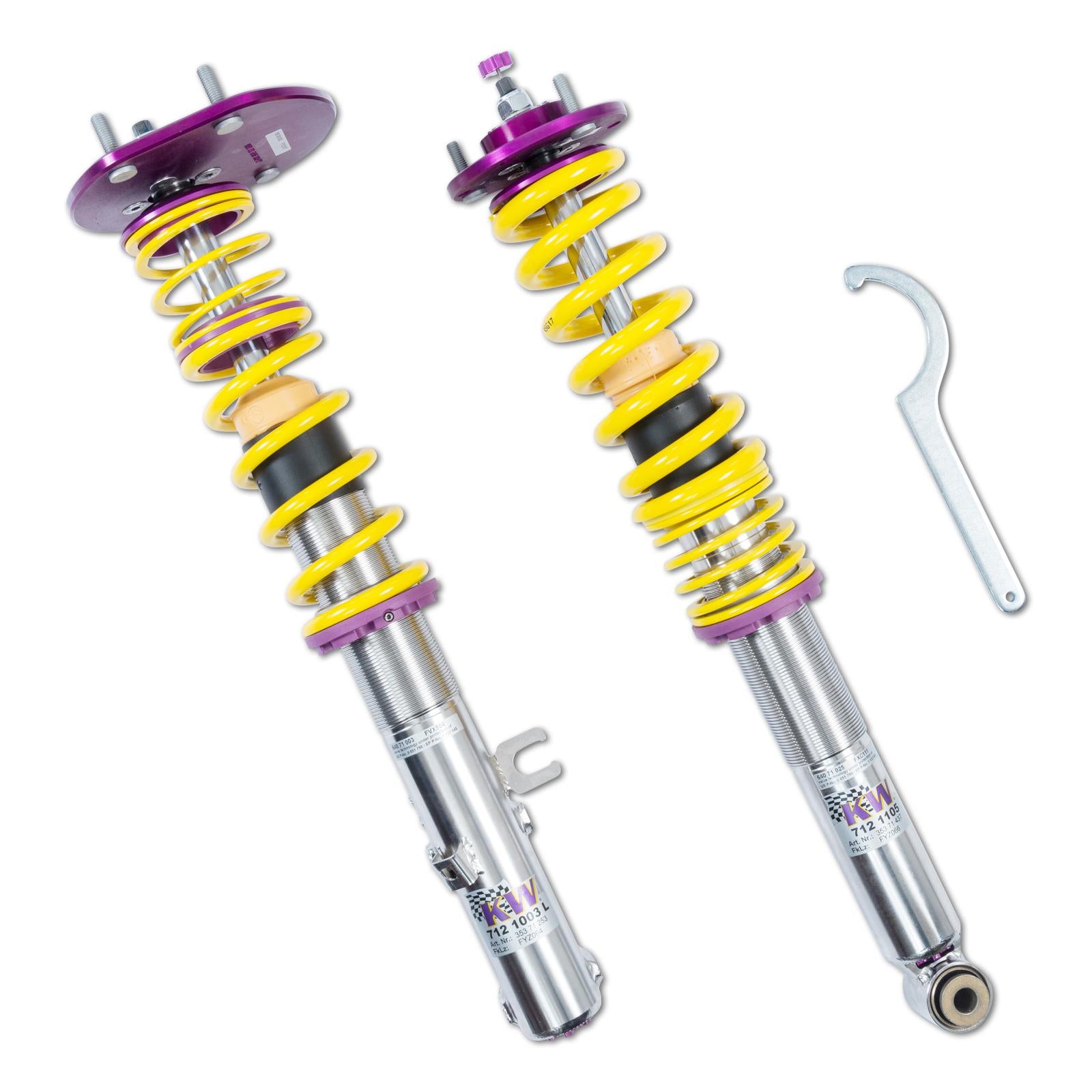 KW Coilover suspension V3 Clubsport incl. top mounts PORSCHE 911 (964) 12/1988-09/1993 (35271811)