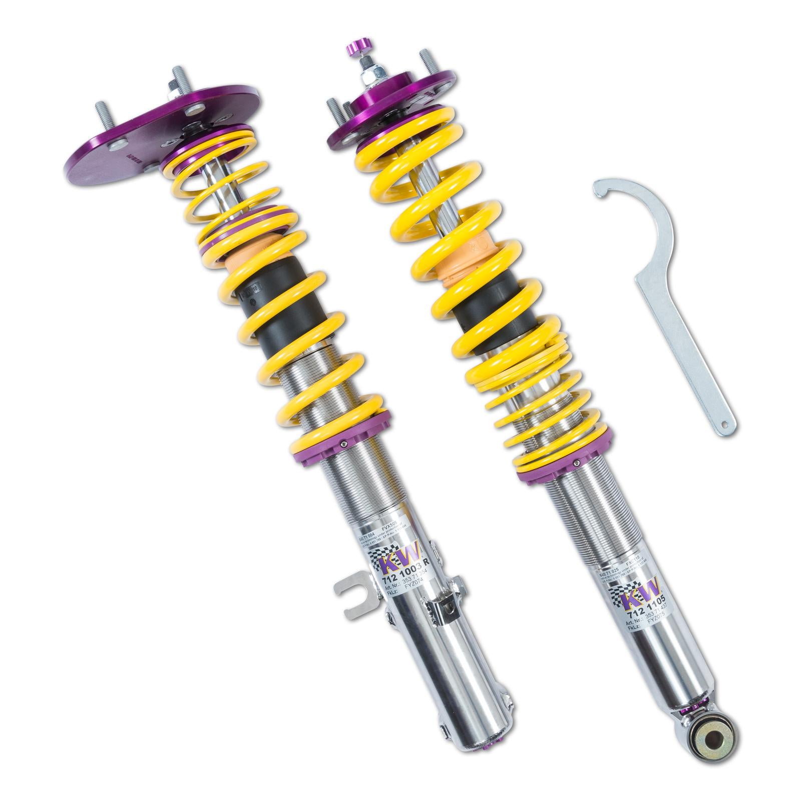 KW Coilover suspension V3 Clubsport incl. top mounts PORSCHE 911 Convertible (964) 05/1989-06/1994 (35271822)