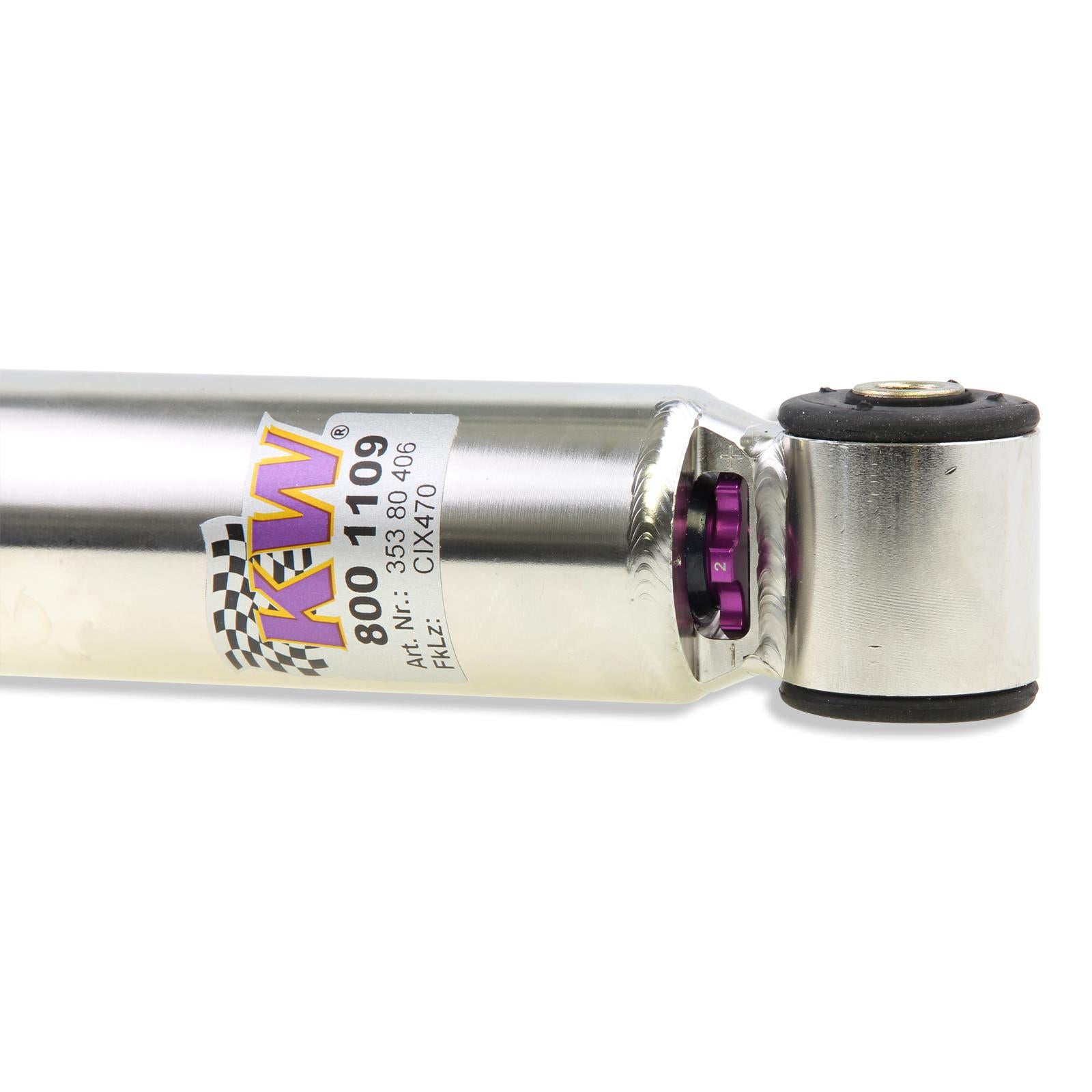 KW Coilover suspension V3 inox VW GOLF Mk III Cabriolet (1E7) 06/1998-12/2002 (35280003)
