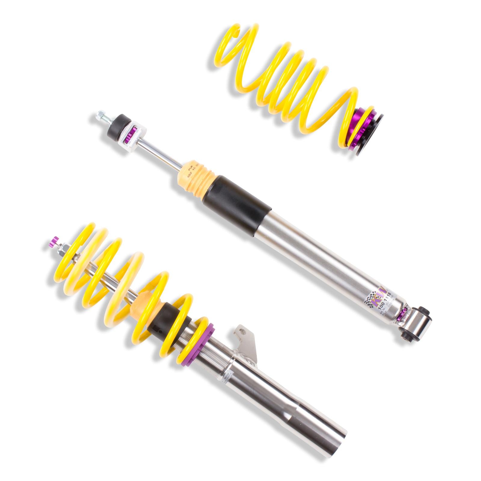 KW Coilover suspension V3 inox SEAT LEON (5F1) 09/2012- (3528000N)
