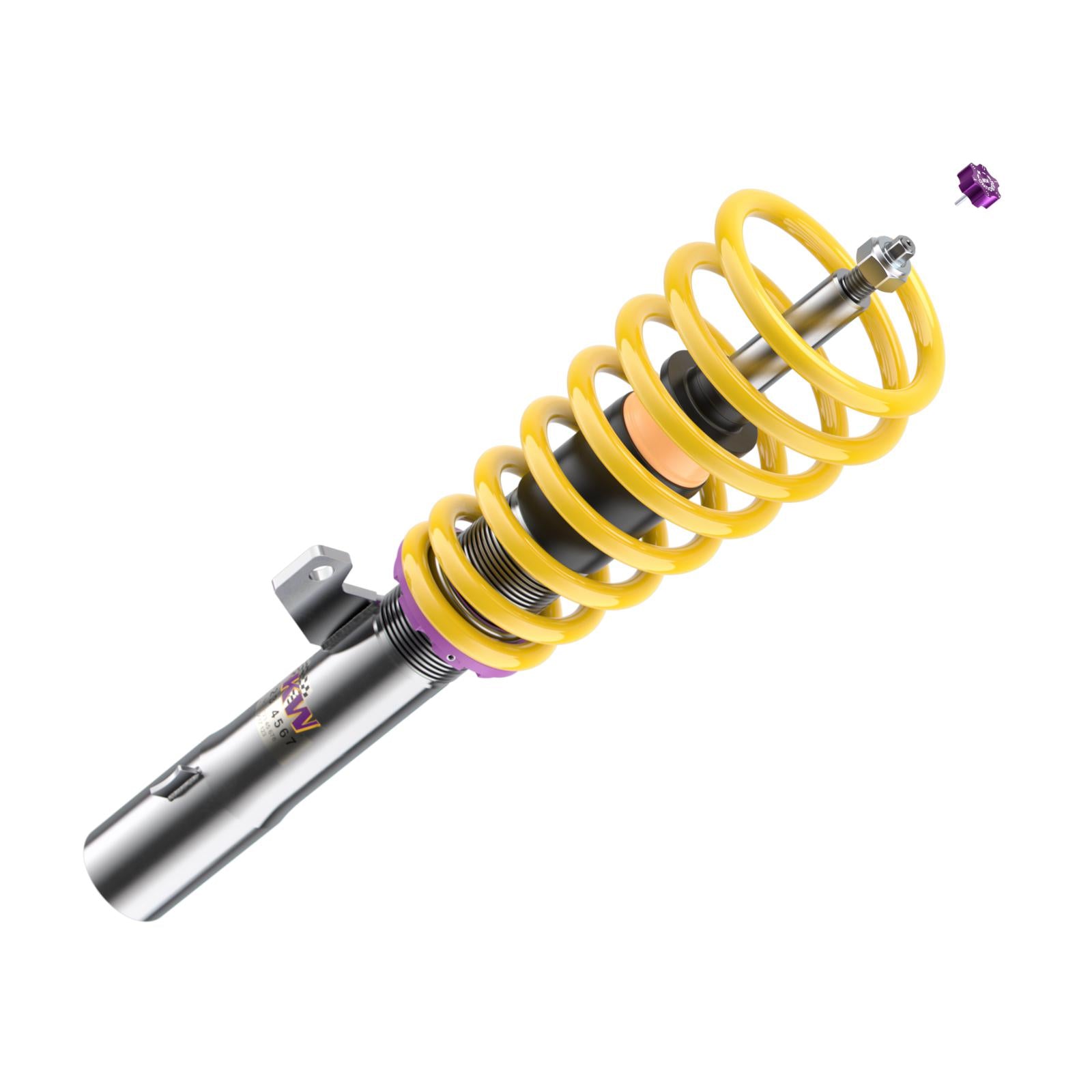 KW Coilover suspension V3 inox VW SCIROCCO (137, 138) 05/2008-11/2017 (35280095)