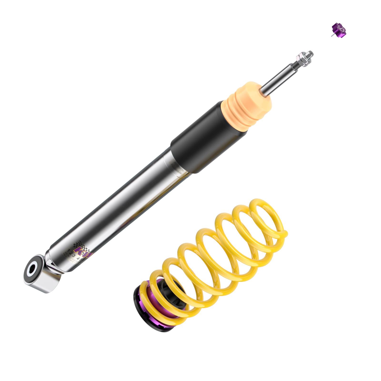 KW Coilover suspension V3 inox VW SCIROCCO (137, 138) 05/2008-11/2017 (35280095)