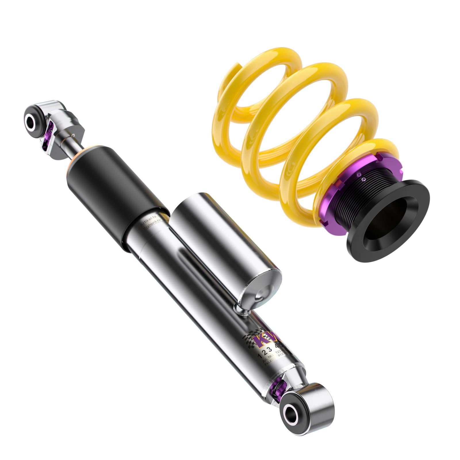 KW Coilover suspension V3 inox (incl. deactivation for electronic dampers) VW TRANSPORTER / CARAVELLE Mk VI Bus (SGB, SGG, SGJ, SGC, SHB, 04/2015-