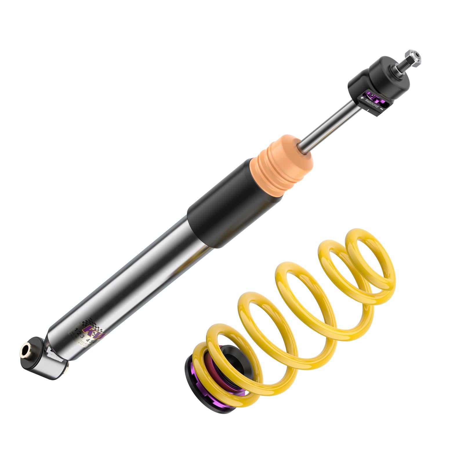 KW Coilover suspension V3 inox (incl. deactivation for electronic dampers) SKODA OCTAVIA III Combi (5E5, 5E6) 11/2012-
